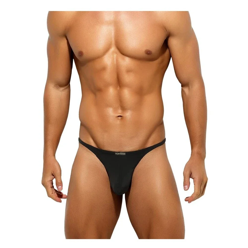 Arjen Men's Kroos Sexy Low Rise Thong Pouch G-String Underwear XL Style - NWT